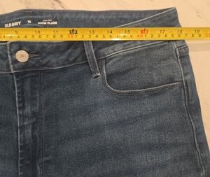 Old Navy Dark Blue Wow Flare Jeans